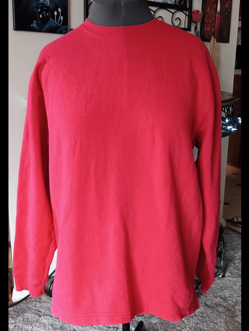 🖤 Vintage Marlboro Country Store Unlimited Red Crewneck Sweatshirt Large L